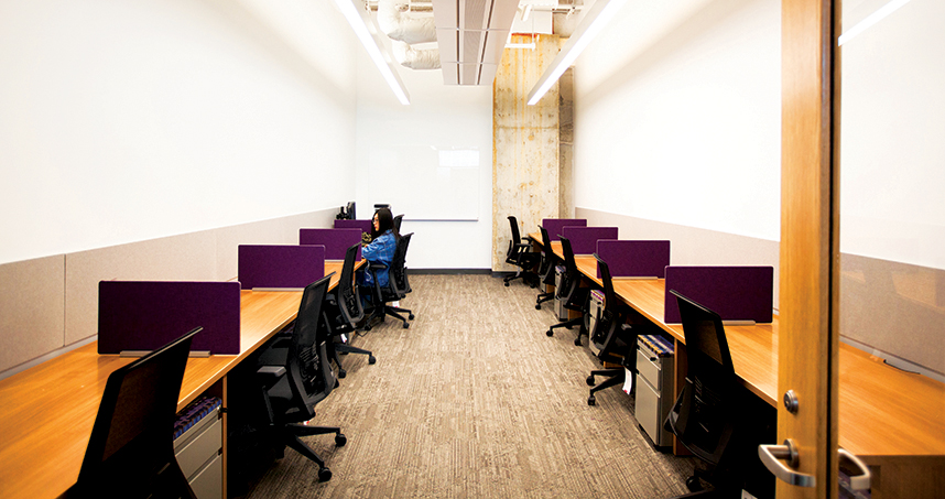Computer Science at Northwestern Engineering now occupies the third floor of the Seeley G. Mudd Building