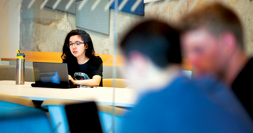 Computer Science at Northwestern Engineering now occupies the third floor of the Seeley G. Mudd Building