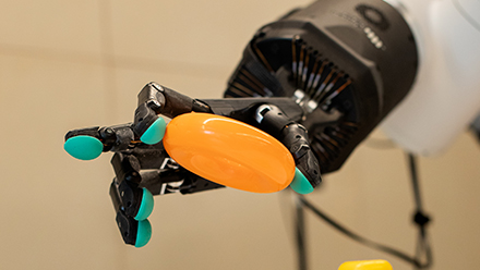 HAND robotic hand.